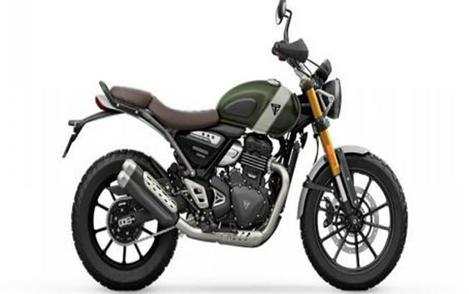 2025 Triumph Scrambler 400 X