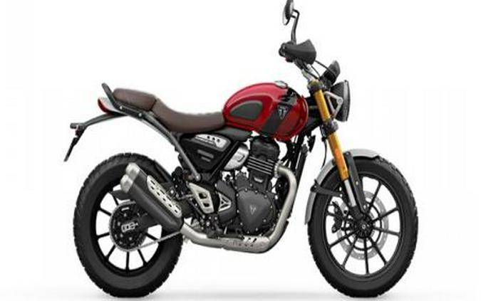 2025 Triumph Scrambler 400 X