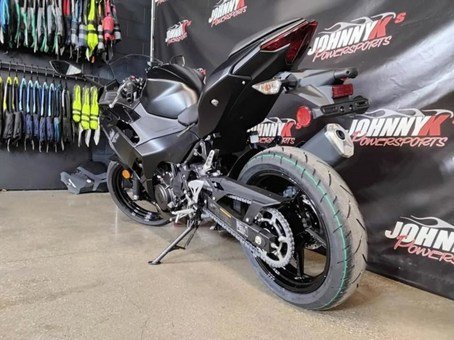 2026 Kawasaki Ninja 500 ABS Metallic Flat Spark Black