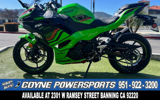 2024 Kawasaki Ninja® 500 KRT Edition