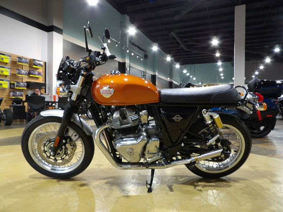 2023 Royal Enfield Twins INT650 Orange Crush