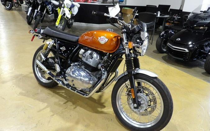 2023 Royal Enfield Twins INT650 Orange Crush