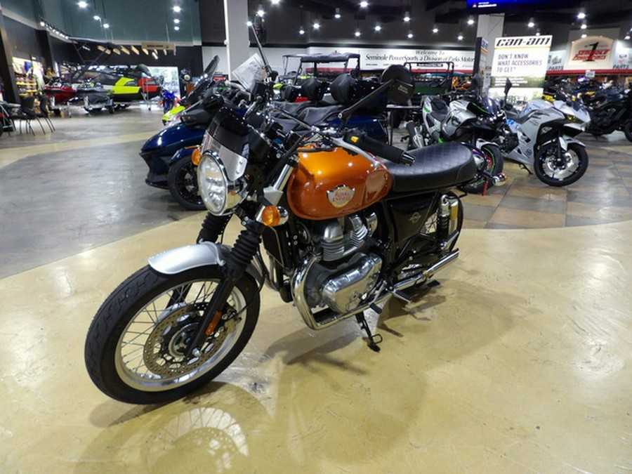 2023 Royal Enfield Twins INT650 Orange Crush