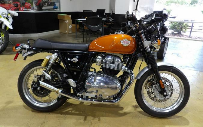 2023 Royal Enfield Twins INT650 Orange Crush