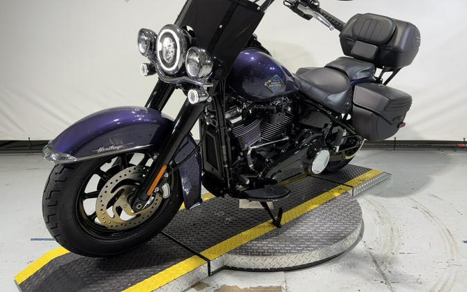 2026 Harley-Davidson® Heritage Classic Purple Abyss Black Cast Wheels