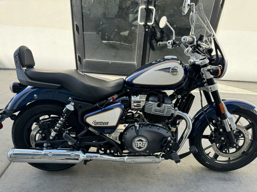 2024 Royal Enfield Super Meteor 650 Celestial Blue