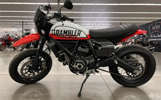 2022 Ducati Scrambler Urban Motard Star White Silk and Ducati GP ’19 Red