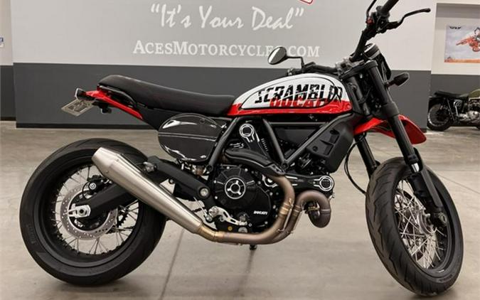 2022 Ducati Scrambler Urban Motard Star White Silk and Ducati GP ’19 Red