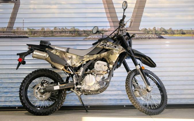 2026 Kawasaki KLX300 Cypher Camo Beige