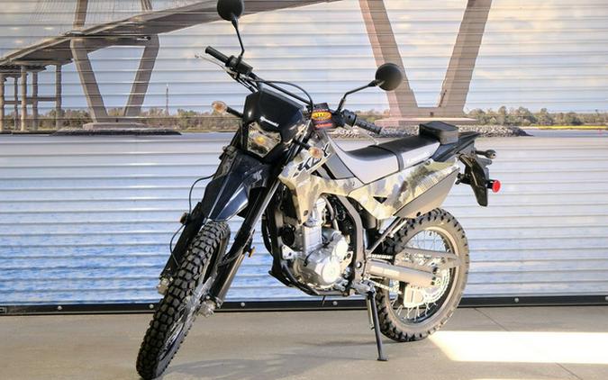 2026 Kawasaki KLX300 Cypher Camo Beige