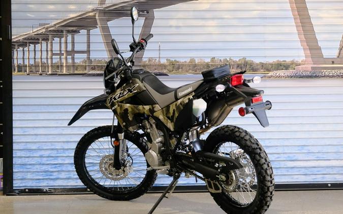 2026 Kawasaki KLX300 Cypher Camo Beige