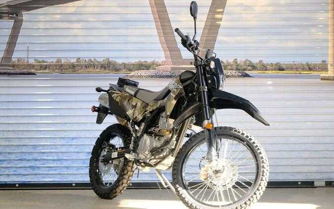 2026 Kawasaki KLX300 Cypher Camo Beige
