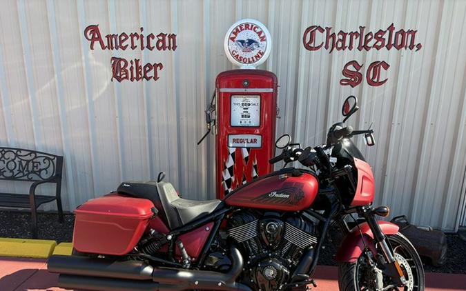 2025 Indian Sport Chief RT Sunset Red Smoke