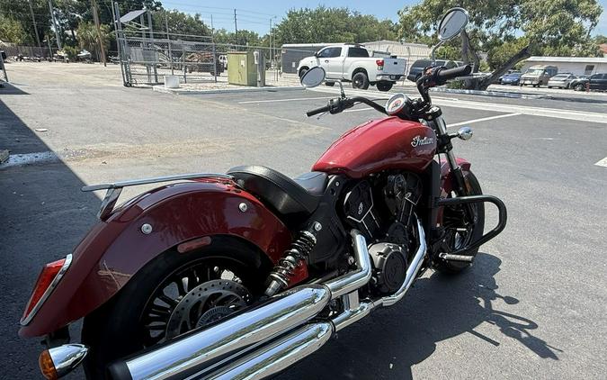 2018 Indian Motorcycle® Scout® Sixty ABS Red