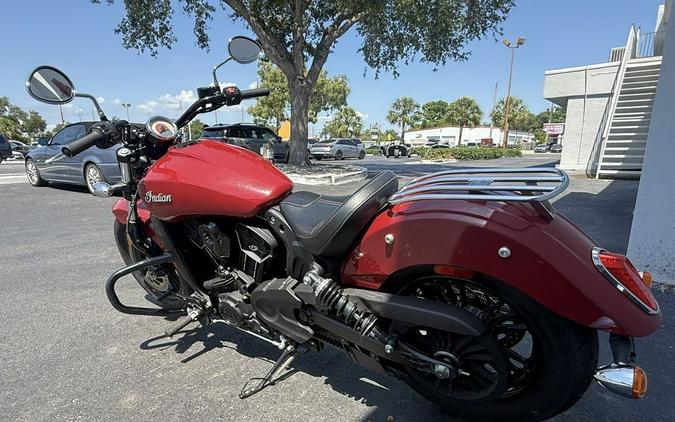 2018 Indian Motorcycle® Scout® Sixty ABS Red