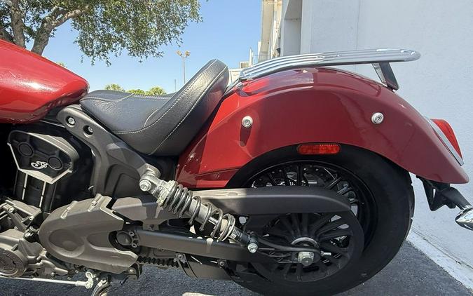 2018 Indian Motorcycle® Scout® Sixty ABS Red