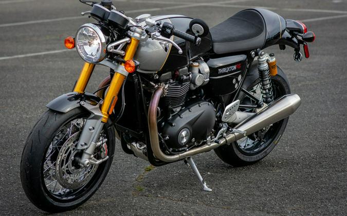 2024 Triumph Thruxton RS Jet Black / Silver Ice