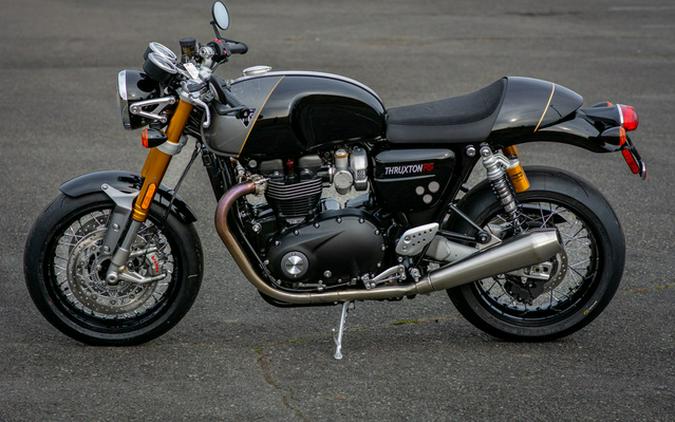 2024 Triumph Thruxton RS Jet Black / Silver Ice