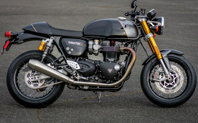 2024 Triumph Thruxton RS Jet Black / Silver Ice