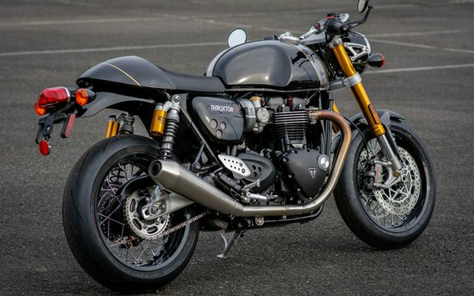 2024 Triumph Thruxton RS Jet Black / Silver Ice