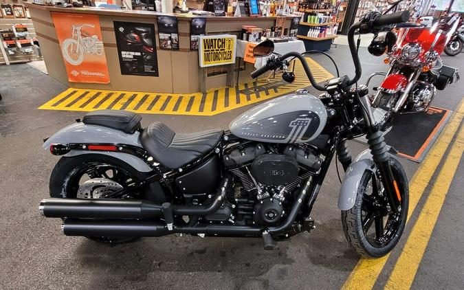 2024 Harley-Davidson Street Bob 114 Billiard Gray