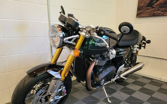 new 2025 Triumph Thruxton RS Final Edition