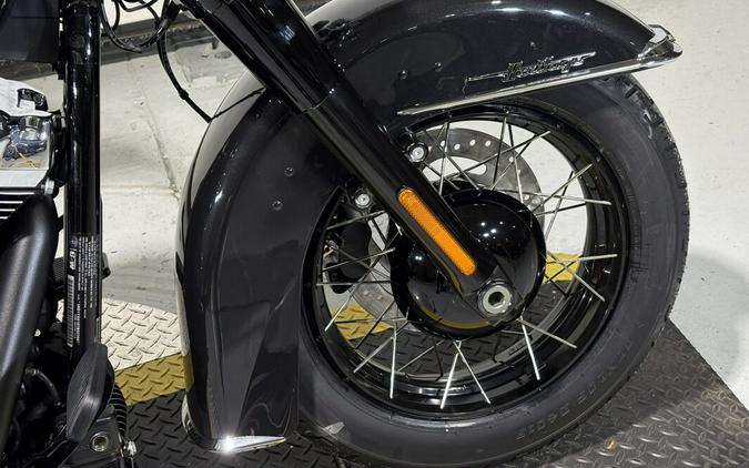 2026 Harley-Davidson® Heritage Classic Midnight Ember w/Laced Wheels