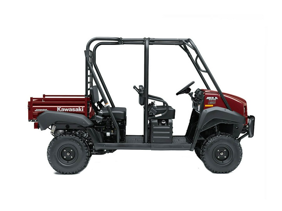 2026 Kawasaki Mule 4010 Trans4x4 Dark Royal Red - 109321