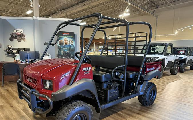 2026 Kawasaki Mule 4010 Trans4x4 Dark Royal Red - 109321
