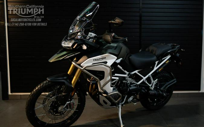 2025 Triumph Tiger 1200 Rally Explorer Matt Khaki Green