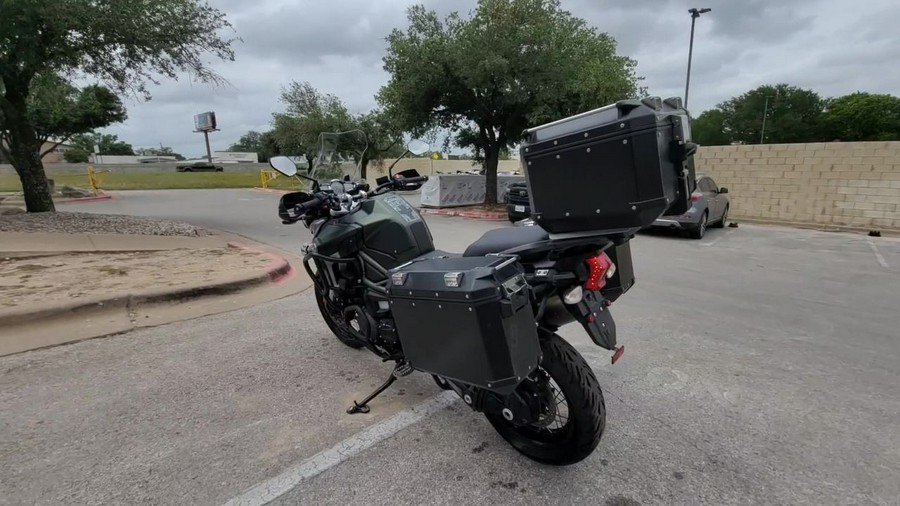 2017 Triumph Tiger Explorer XCA Matt Khaki Green