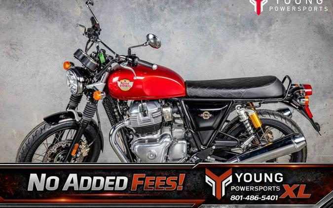 2026 Royal Enfield INT 650 Canyon Red