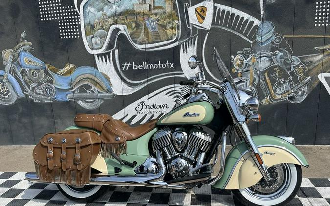 2020 Indian Motorcycle® Chief® Vintage Willow Green/Ivory Cream
