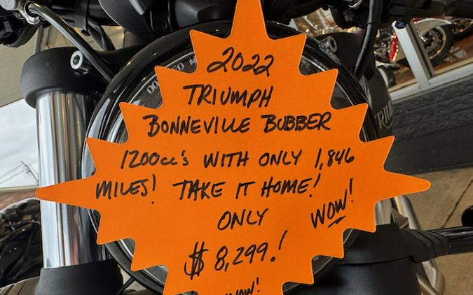 2022 Triumph Bonneville Bobber Base