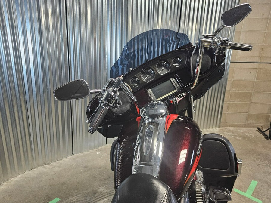 2017 Harley-Davidson CVO Limited Black Garnet & Electric Red Pearl with Carbon Dust including Cont