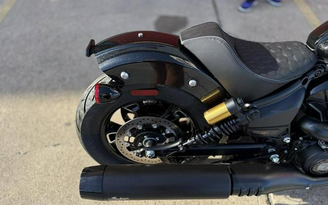 2026 Indian Motorcycle® 101 Scout® Black Crystal with Super Graphite