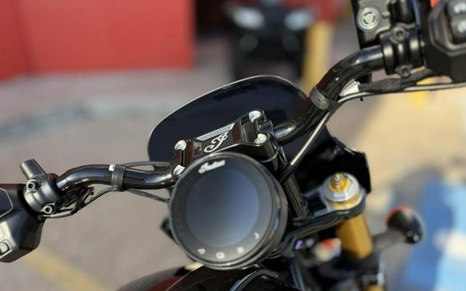 2026 Indian Motorcycle® 101 Scout® Black Crystal with Super Graphite
