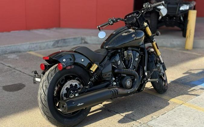 2026 Indian Motorcycle® 101 Scout® Black Crystal with Super Graphite