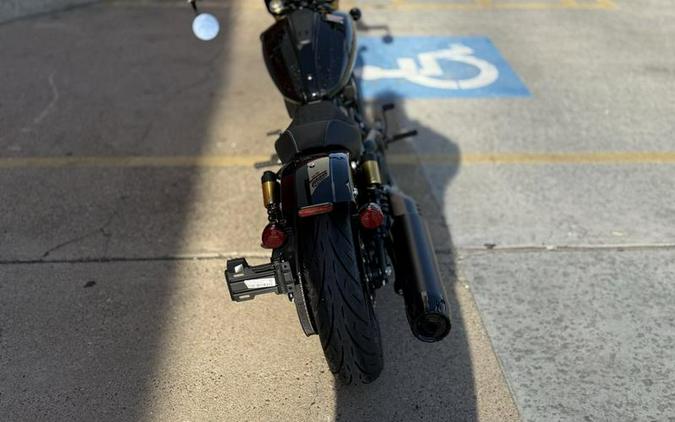 2026 Indian Motorcycle® 101 Scout® Black Crystal with Super Graphite