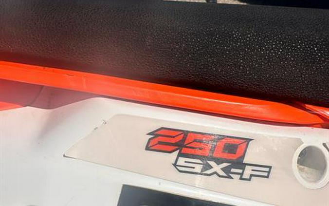 2018 KTM 250 SX-F