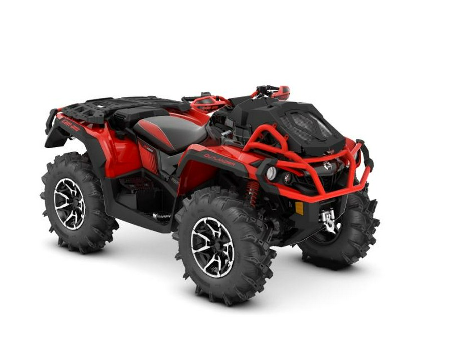 2018 Can-Am® Outlander™ X® mr 1000R Black & Can-Am Red