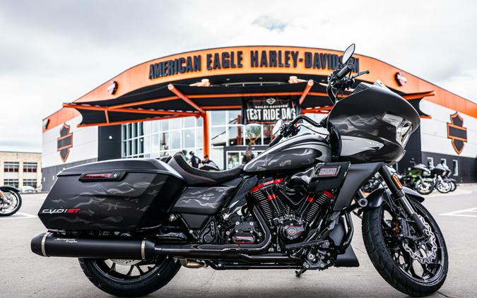 Custom Painted 2024 Harley-Davidson CVO Road Glide ST in Midnight Reaper