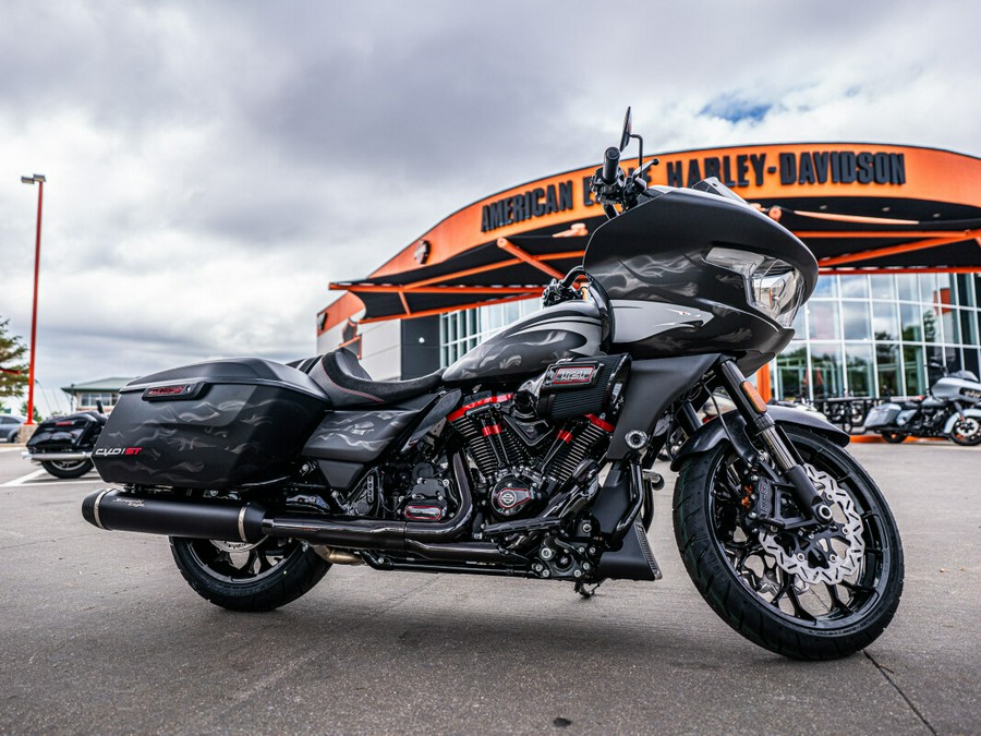 Custom Painted 2024 Harley-Davidson CVO Road Glide ST in Midnight Reaper