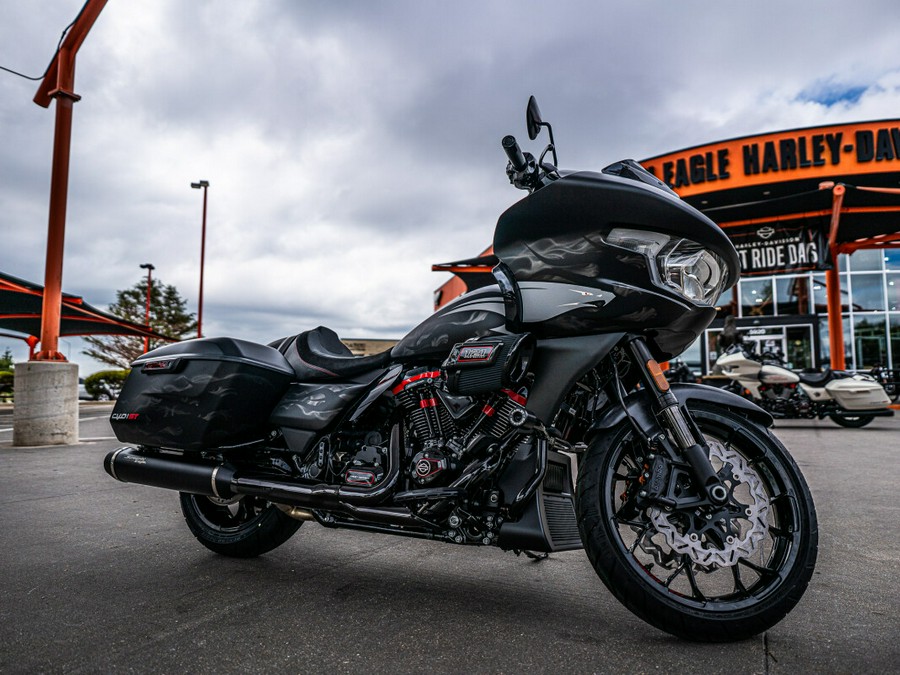 Custom Painted 2024 Harley-Davidson CVO Road Glide ST in Midnight Reaper