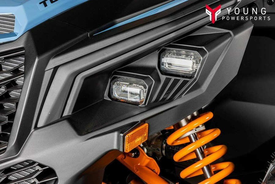 2026 Can-Am Maverick X3 MAX DS Turbo Scandi Blue & Orange Crus