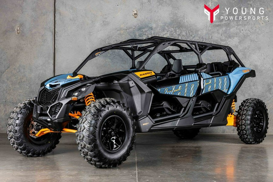 2026 Can-Am Maverick X3 MAX DS Turbo Scandi Blue & Orange Crus