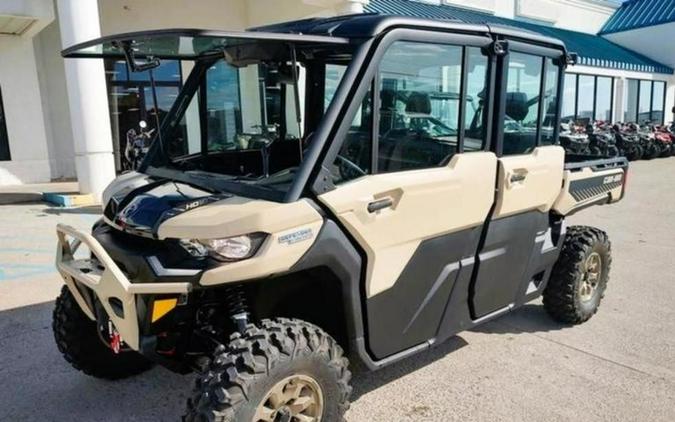 2024 Can-Am® Defender MAX Limited HD10 Desert Tan & Timeless Black