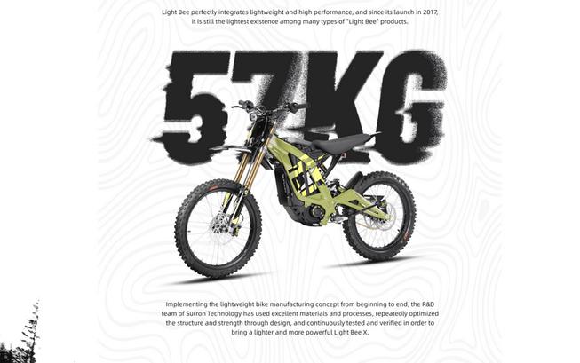 New 2026 SURRON LIGHT BEE X