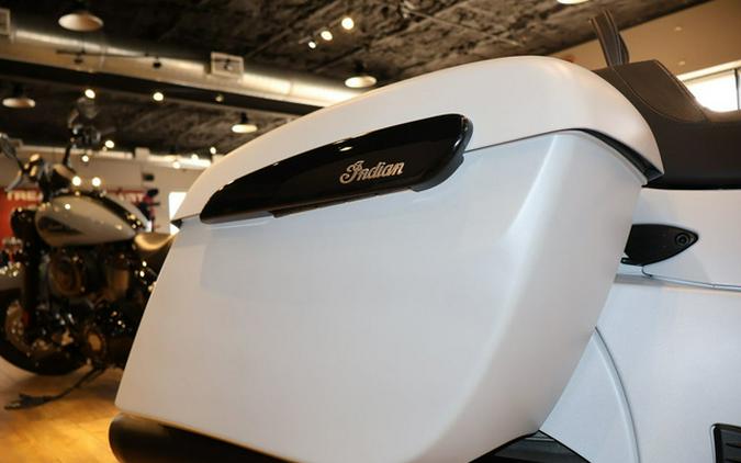 2026 Indian Springfield Dark Horse Ghost White Metallic Smo