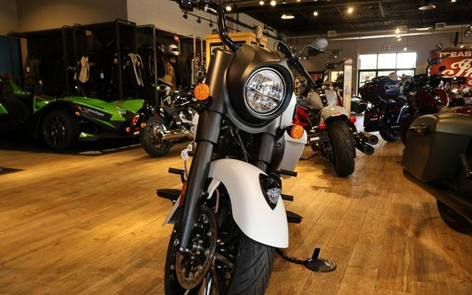 2026 Indian Springfield Dark Horse Ghost White Metallic Smo